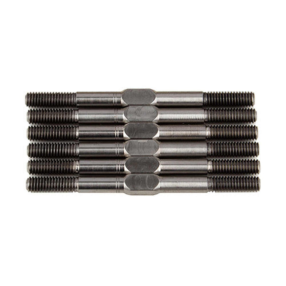 FT Titanium Turnbuckle Set, 3.5mm: RC10B6.4