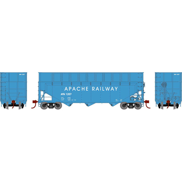 HO 40' Wood Chip Hopper with Load, APA #1207