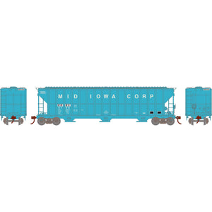 HO FMC 4700 Covered Hopper, RRRX Primed For Grime #2140