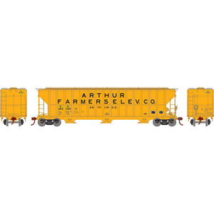 HO FMC 4700 Covered Hopper, BN 'Ex-AFEX' #463565