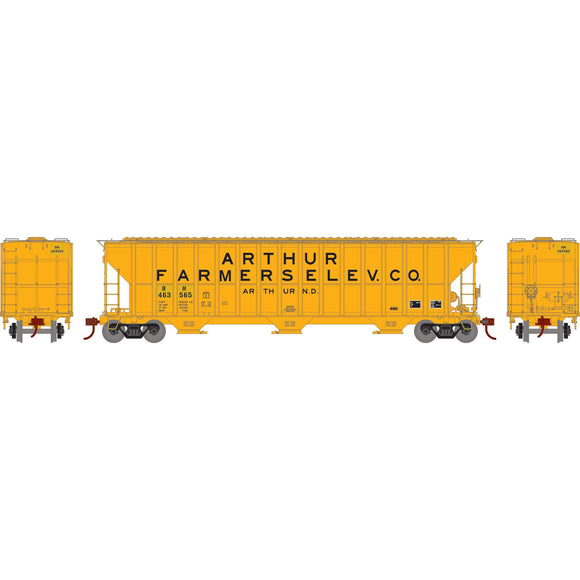 HO FMC 4700 Covered Hopper, BN 'Ex-AFEX' #463565