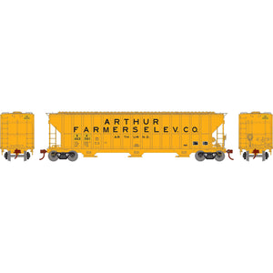 HO FMC 4700 Covered Hopper, BN 'Ex-AFEX' #463561
