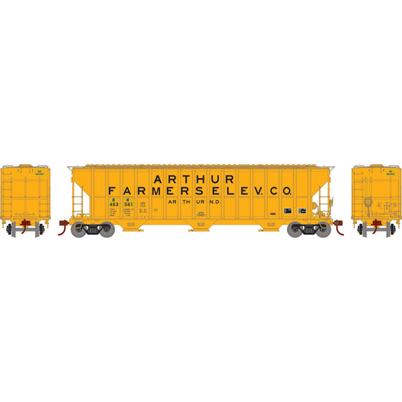 HO FMC 4700 Covered Hopper, BN 'Ex-AFEX' #463561