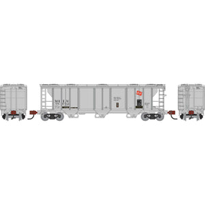 N PS-2 2893 3-Bay Covered Hopper, MILW Primed For Grime #98042