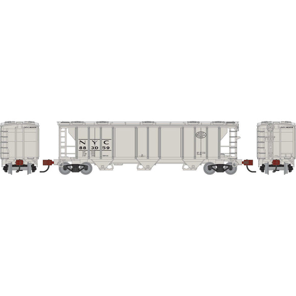 N PS-2 2893 3-Bay Covered Hopper, NYC #883059