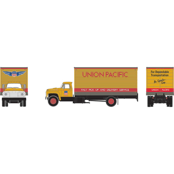 HO Ford F850 Box Van, UP #307