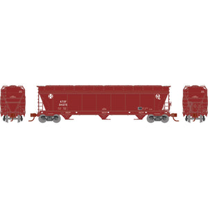 N ACF 4600 3-Bay Center Flow Hopper, ATSF #314275