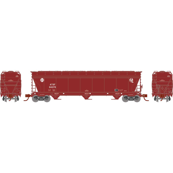 N ACF 4600 3-Bay Center Flow Hopper, ATSF #314275