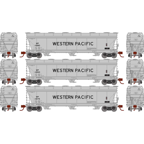 N ACF 4600 3-Bay Center Flow Hopper, WP (3)