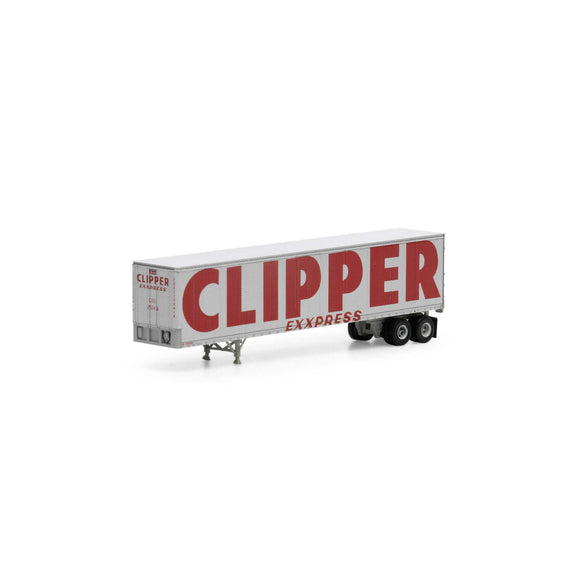 N 45' Fruehauf Z-Van Trailer, CXXZ #250418