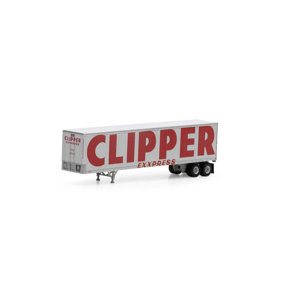 N 45' Fruehauf Z-Van Trailer, CXXZ #250430
