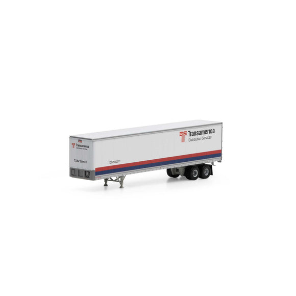 N 45' Fruehauf Z-Van Trailer, TDSZ #550011