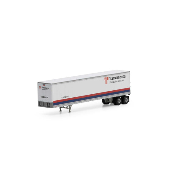 N 45' Fruehauf Z-Van Trailer, TDSZ #550136