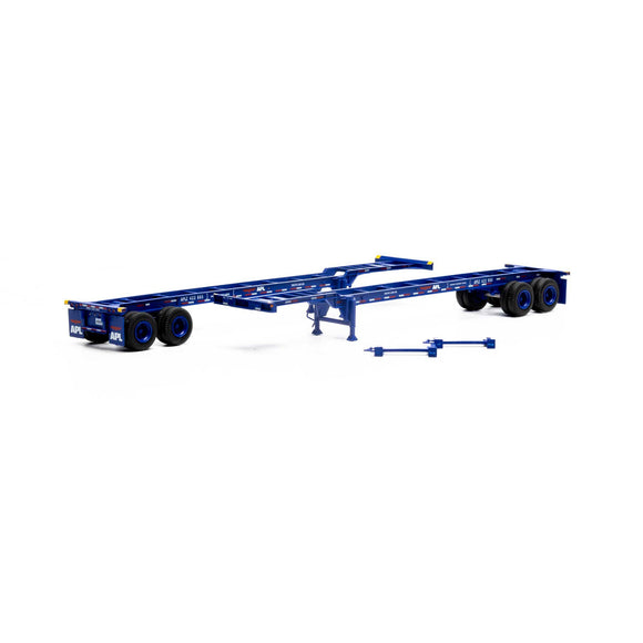 HO 40' Container Chassis, APLZ #1 (2)