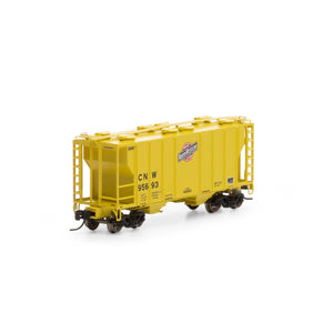 N PS-2 2600 Covered Hopper, C&NW #95693