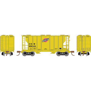 N PS-2 2600 Covered Hopper, C&NW #95846