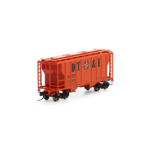 N PS-2 2600 Covered Hopper, DT&I  #11116