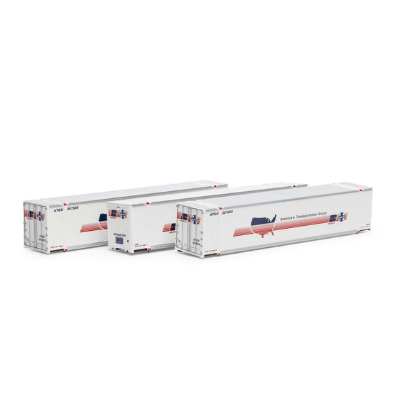 HO 48' Containers, ATGU #287502 / 287505 / 287509 (3)