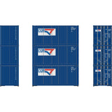 HO RTR 20' Corrugated Container, CGTU #1 (3)