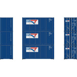 HO RTR 20' Corrugated Container, CGTU #2 (3)