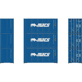 HO RTR 20' Corrugated Container, MOCU #2 (3)