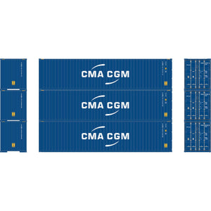 HO RTR 40' Corrugated Container, ECMU (3)