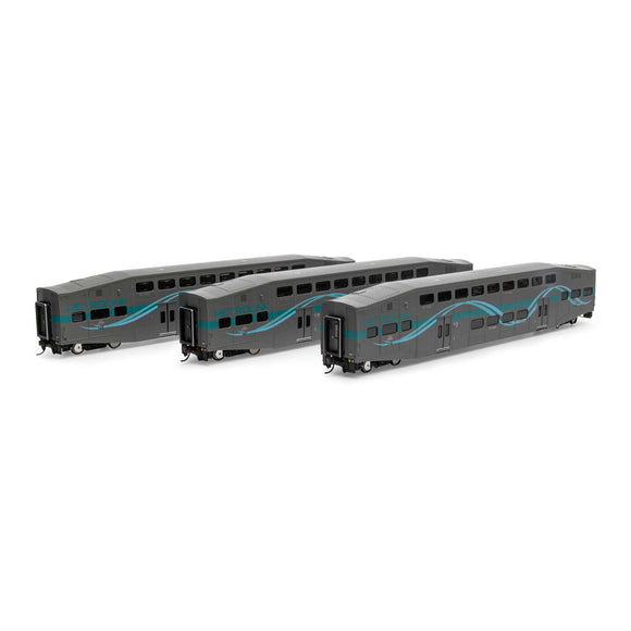 HO Bombardier Coach, SCAX #110 / #122 / #161 (3)