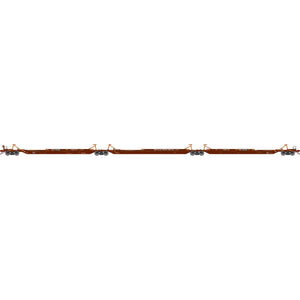 HO 57' Trinity Spine Car, BNSF #300505 (3)