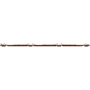 HO 57' Trinity Spine Car, BNSF #300581 (3)