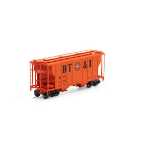 HO PS-2 2600 Covered Hopper, DT&I  #11107