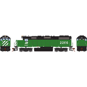 HO GP38-2 Locomotive, Sound-Ready with Speaker, BN #2266