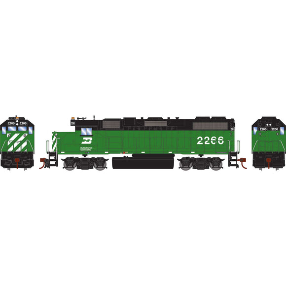 HO GP38-2 Locomotive, Sound-Ready with Speaker, BN #2266