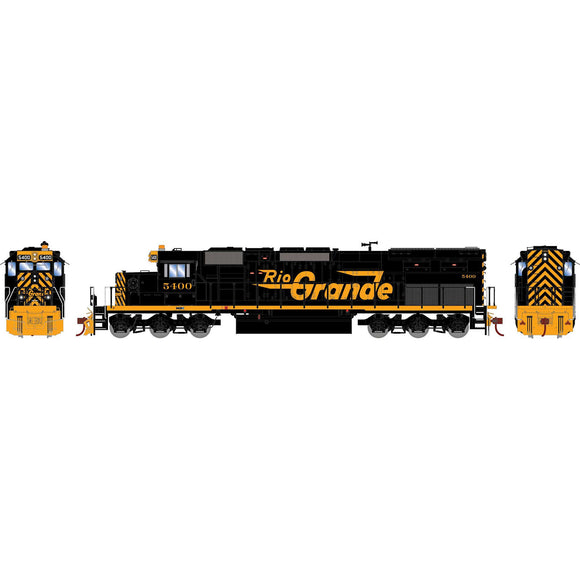 HO SD40T-2 Locomotive with DCC & Sound, D&RGW #5400