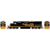 HO SD40T-2 Locomotive with DCC & Sound, D&RGW #5413