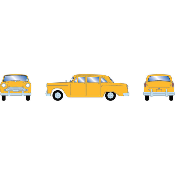 HO RTR 1950s  Sedan, Yellow