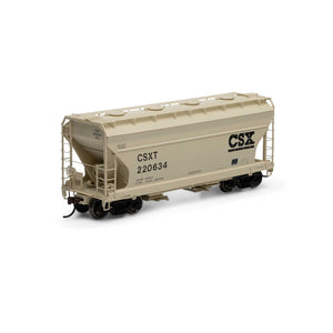 HO ACF 2970 Covered Hopper, CSXT #220634