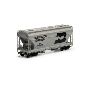 HO ACF 2970 Covered Hopper, BN #435534