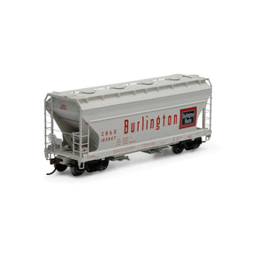 HO ACF 2970 Covered Hopper, CB&Q #183947