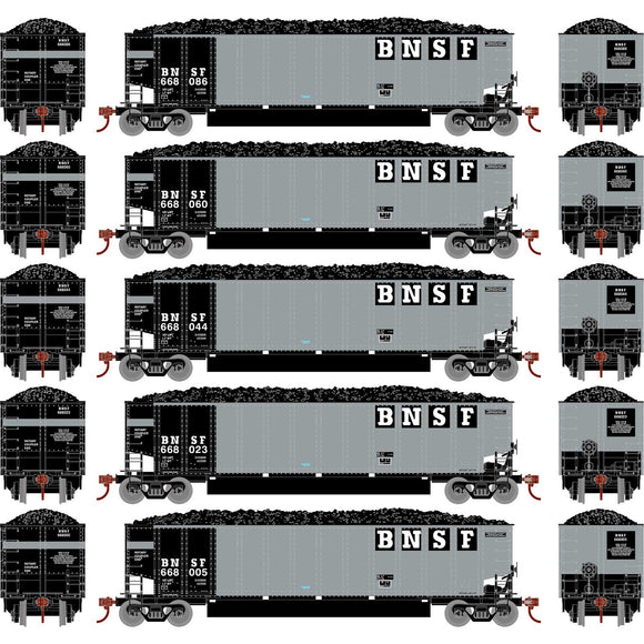 HO Bethgon Coalporter with Load, BNSF #2 (5)