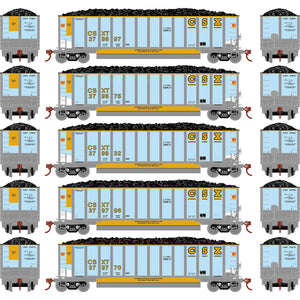 HO Bethgon Coalporter with Load, CSX #3 (5)