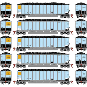 HO Bethgon Coalporter with Load, Data Only Silver (5)