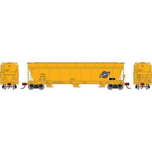 N ACF 4600 3-Bay CF Hopper, C&NW #180312