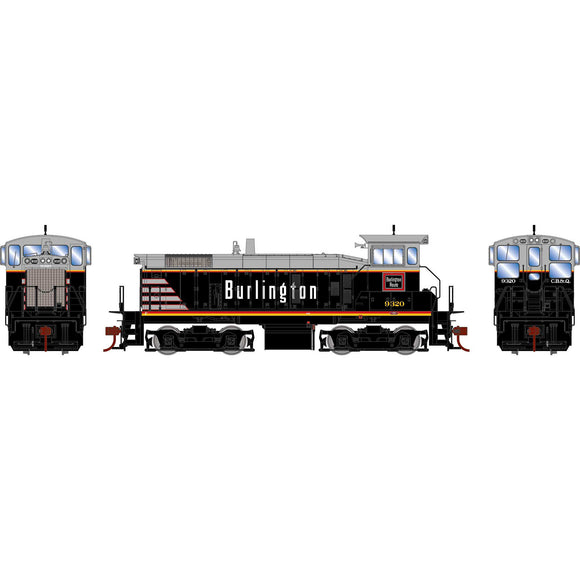 HO SW1000 Locomotive, CB&Q #9320