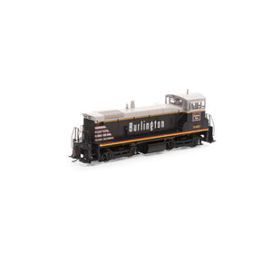 HO SW1000 Locomotive with DCC & Sound, CB&Q #9320