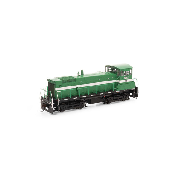 HO SW1000 Locomotive with DCC & Sound, SSRX #8