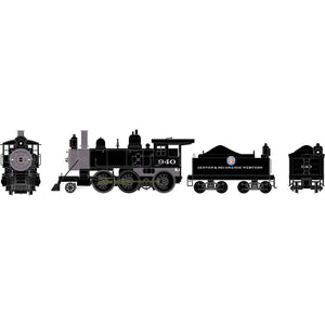 HO RTR Old Time 2-6-0 Mogul, D&RGW #940