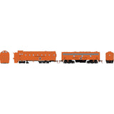 HO Rotary Snowplow & F7B Locomotive, NP # 42/#42-B