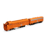 HO Rotary Snowplow & F7B Locomotive, NP # 42/#42-B