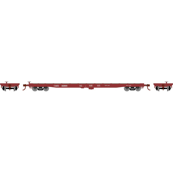 HO RTR 60' Flat C&EI #46009