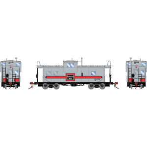 HO GEN ICC Caboose with Lights, BN #10176